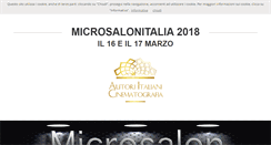 Desktop Screenshot of microsalonitalia.com